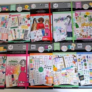 The happy planner sticker books